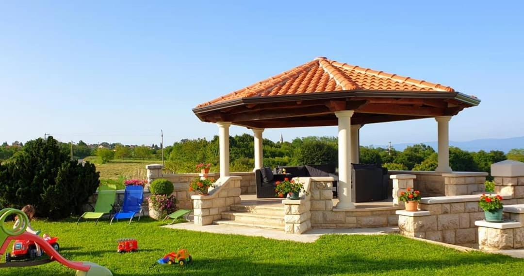 Holiday Apartment Villa Bianca Пазин Екстер'єр фото